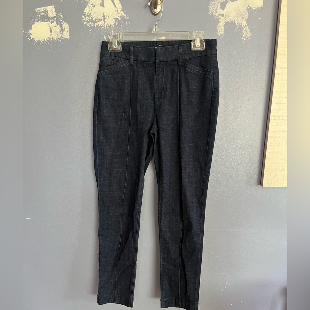Women’s White House Black Market Size 2 High Rise Slim Ankle Denim Jeans